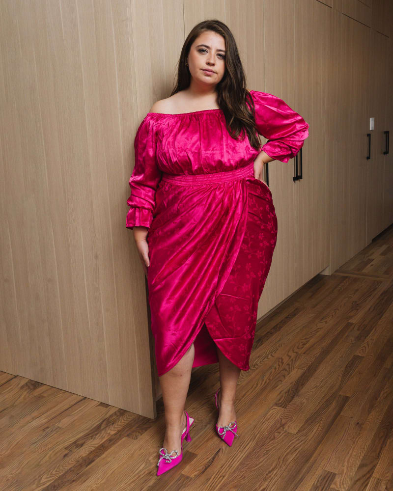 Pink dress size clearance 12